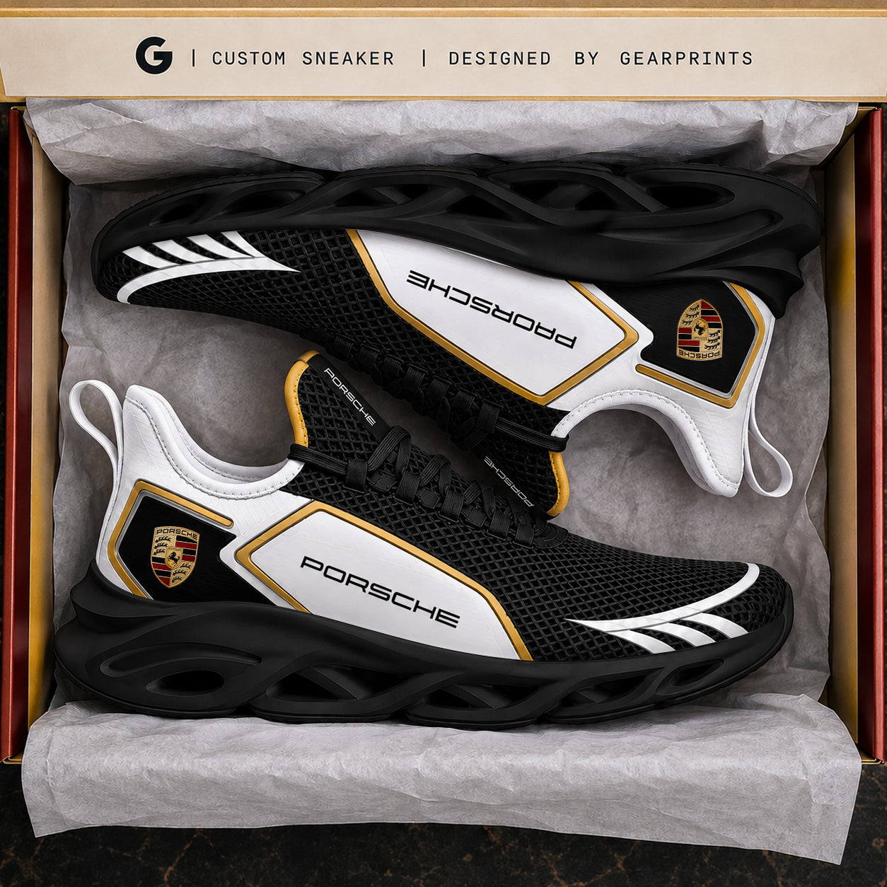 Pors Urban Streetwear Chunky Custom Sneaker
