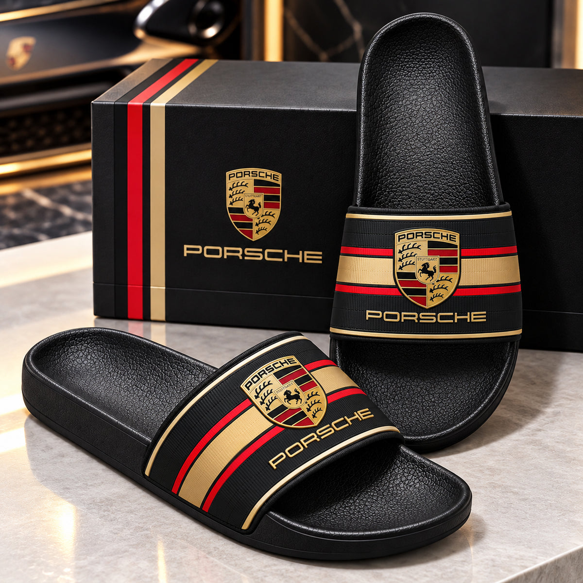 Pors Elegance 2026 Custom Leather Sandals