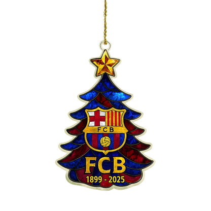 Barca FC 2025 Christmas Ornament