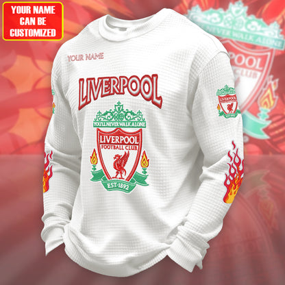 Personalized LVP Quilted Textur Unisex Sweater