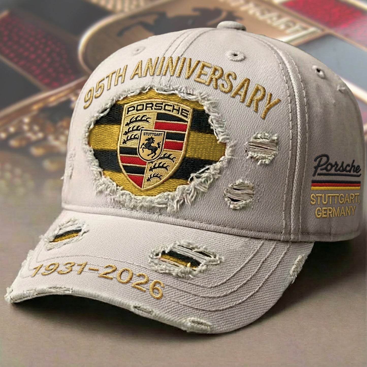 Pors 95th Anniversary Vintage Classic Cap