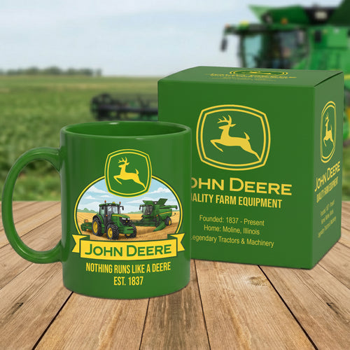 JD Est 1837 Accent Mug , Cream Mug Gifts , Holiday Gifts