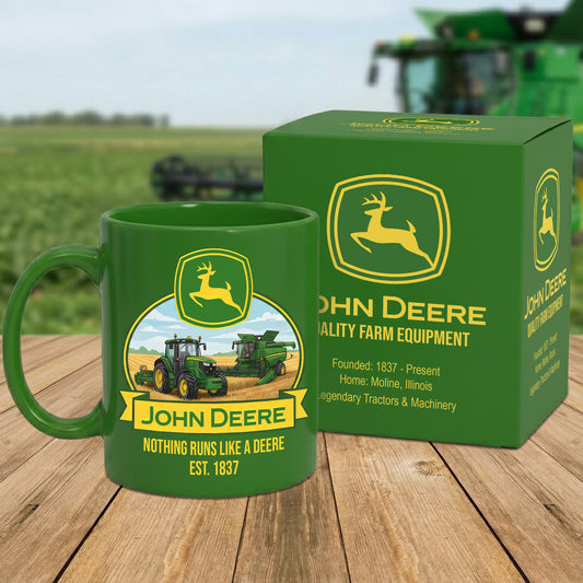 JD Est 1837 Accent Mug , Cream Mug Gifts , Holiday Gifts