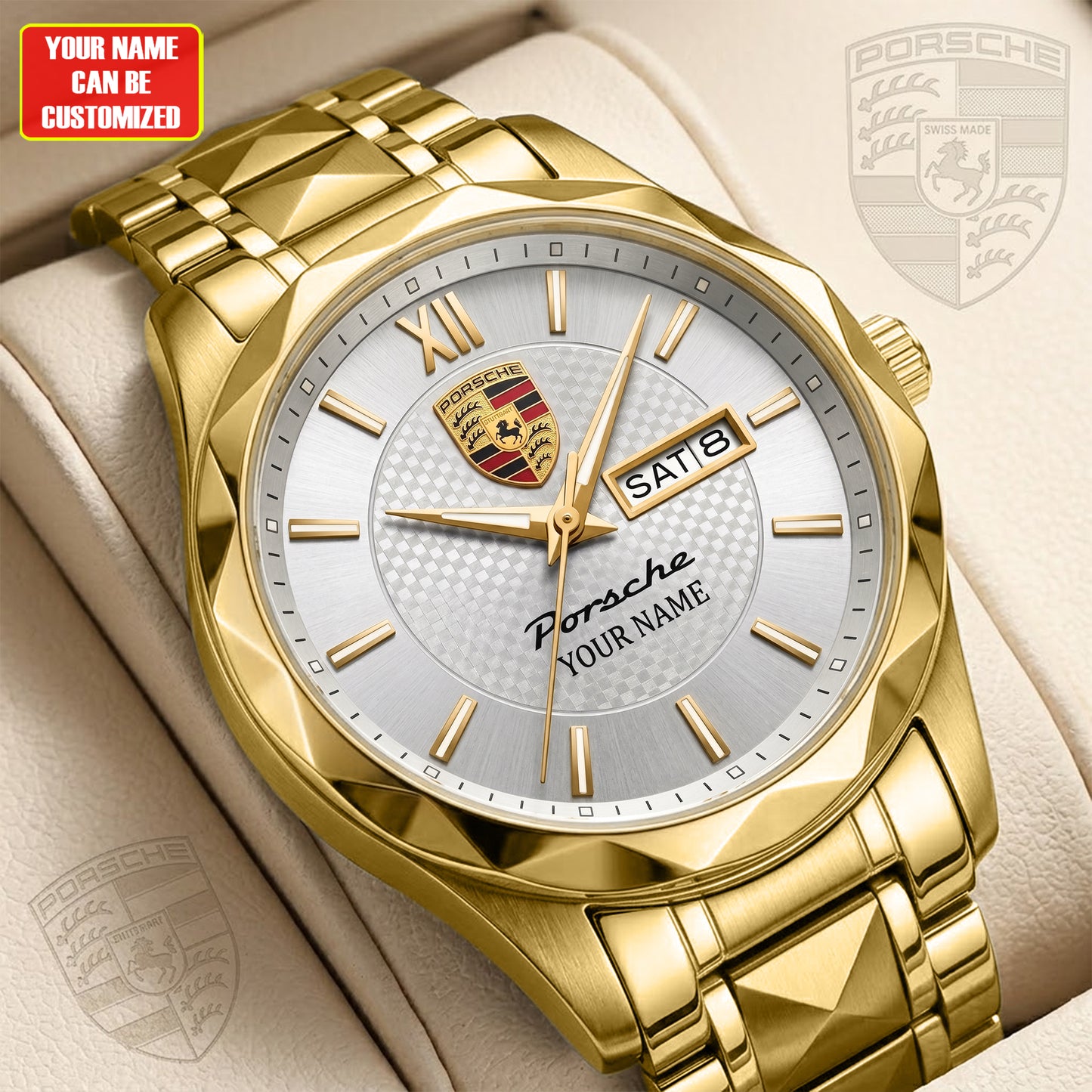 Personalized Pors Bosses Alloy Charley Watch