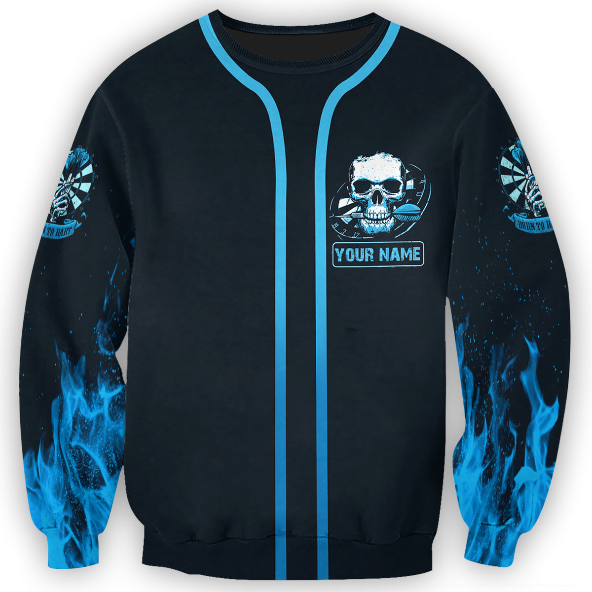 Personalized Name Darts Demon Skull 3D Shirt P280702