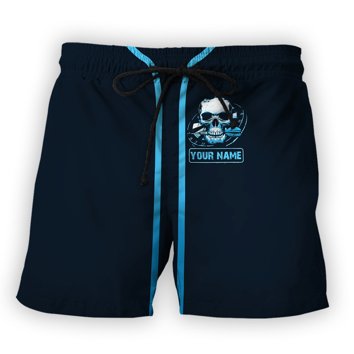 Personalized Name Darts Demon Skull 3D Shirt P280702