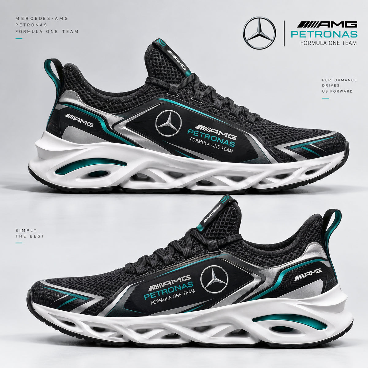 Mer Amg Petronas 2026 Sport Chunky Custom Sneaker