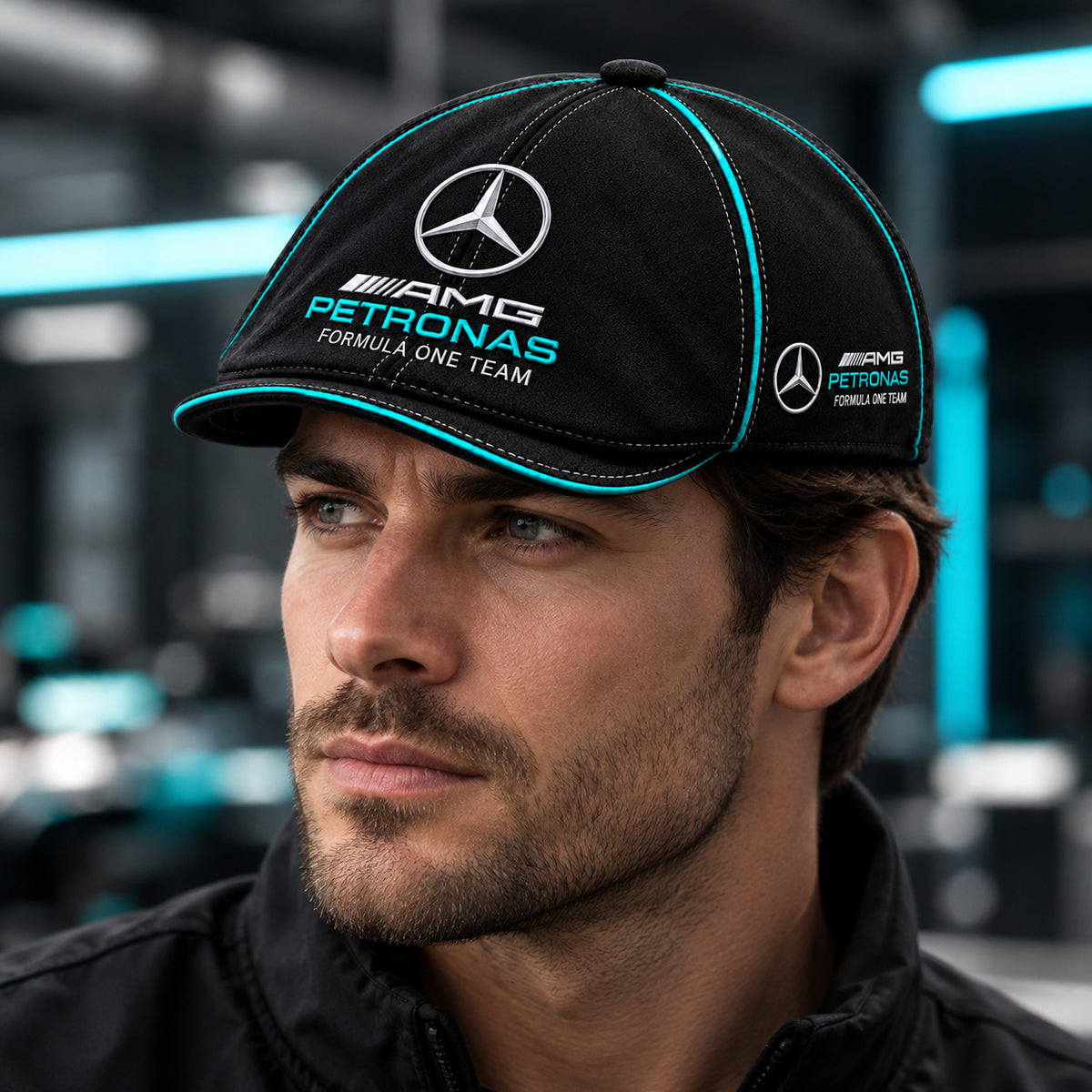 Merc Petronas Vintage Ivy Cap , Flat Cap