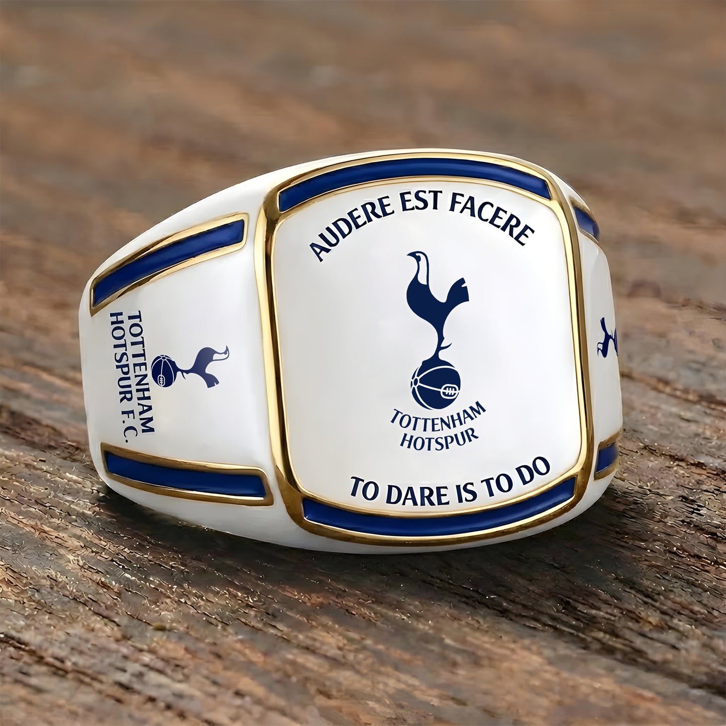 Tottenham To Dare is To Do Edition Design Ring