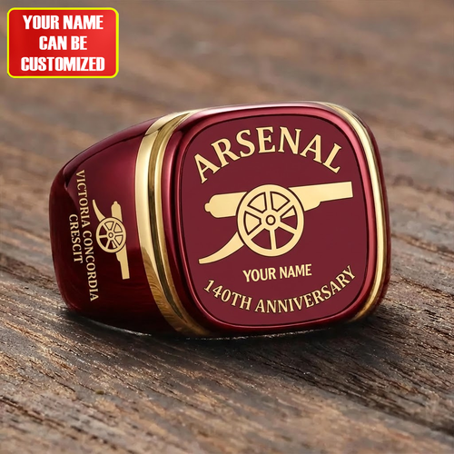 Arsenal Victoria 140 Years Anniversary Design Ring