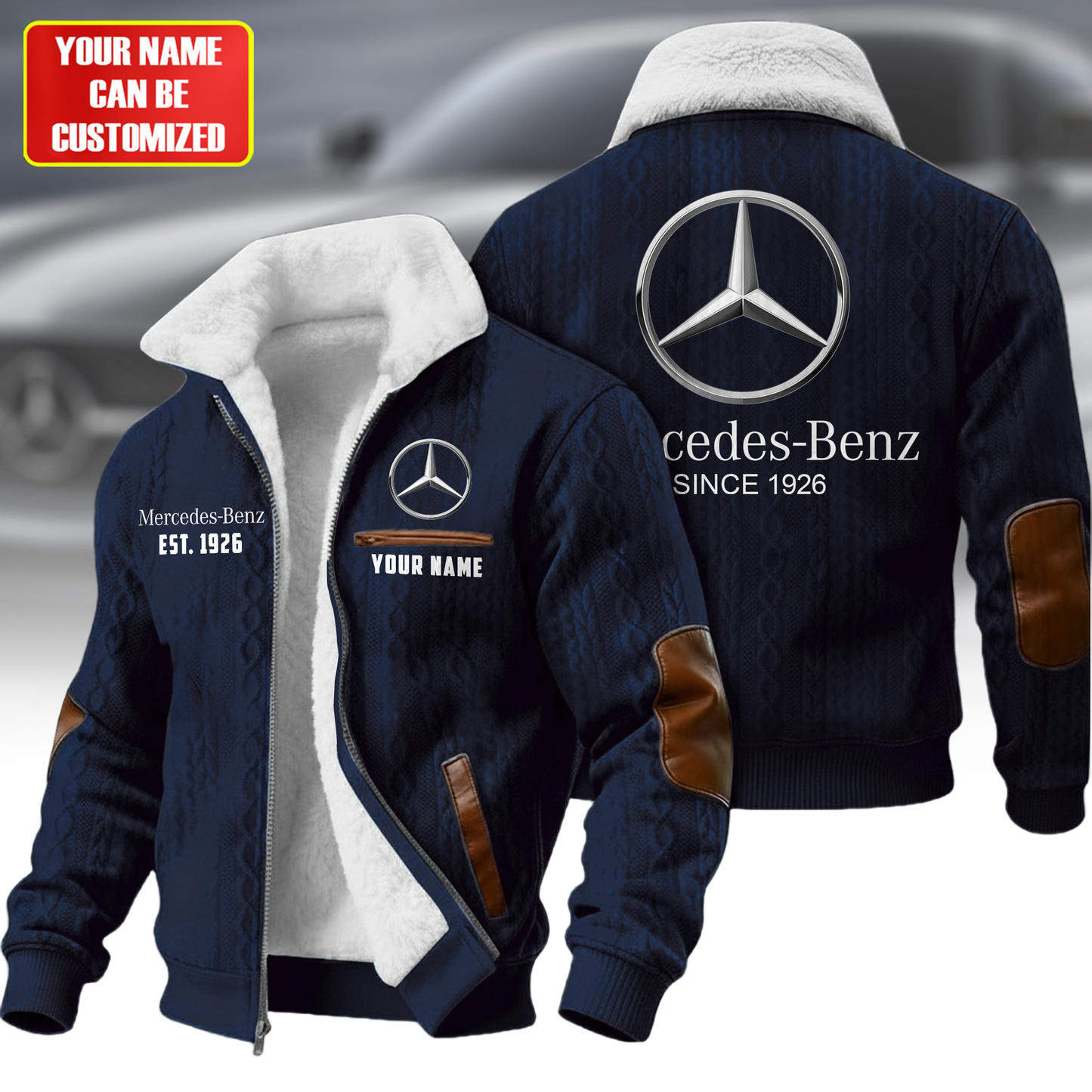Personalized Merc Est.1926 Fleece Jacket