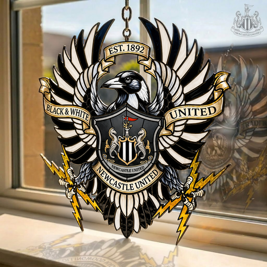 Newcastle FC Suncatcher Home Decor Home 3D Visual Effect