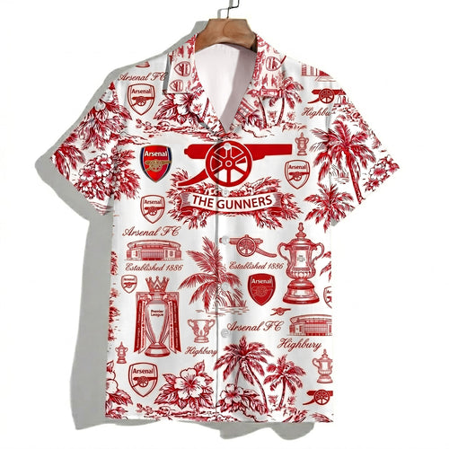Ars Highbury Tropical Hawaii Shirt Beach Short