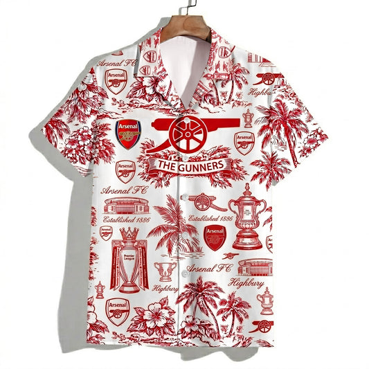 Ars Highbury Tropical Hawaii Shirt Beach Short