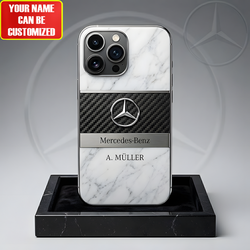 Mercedes Luxury - Personalized Mercedes Full Print Phone Case