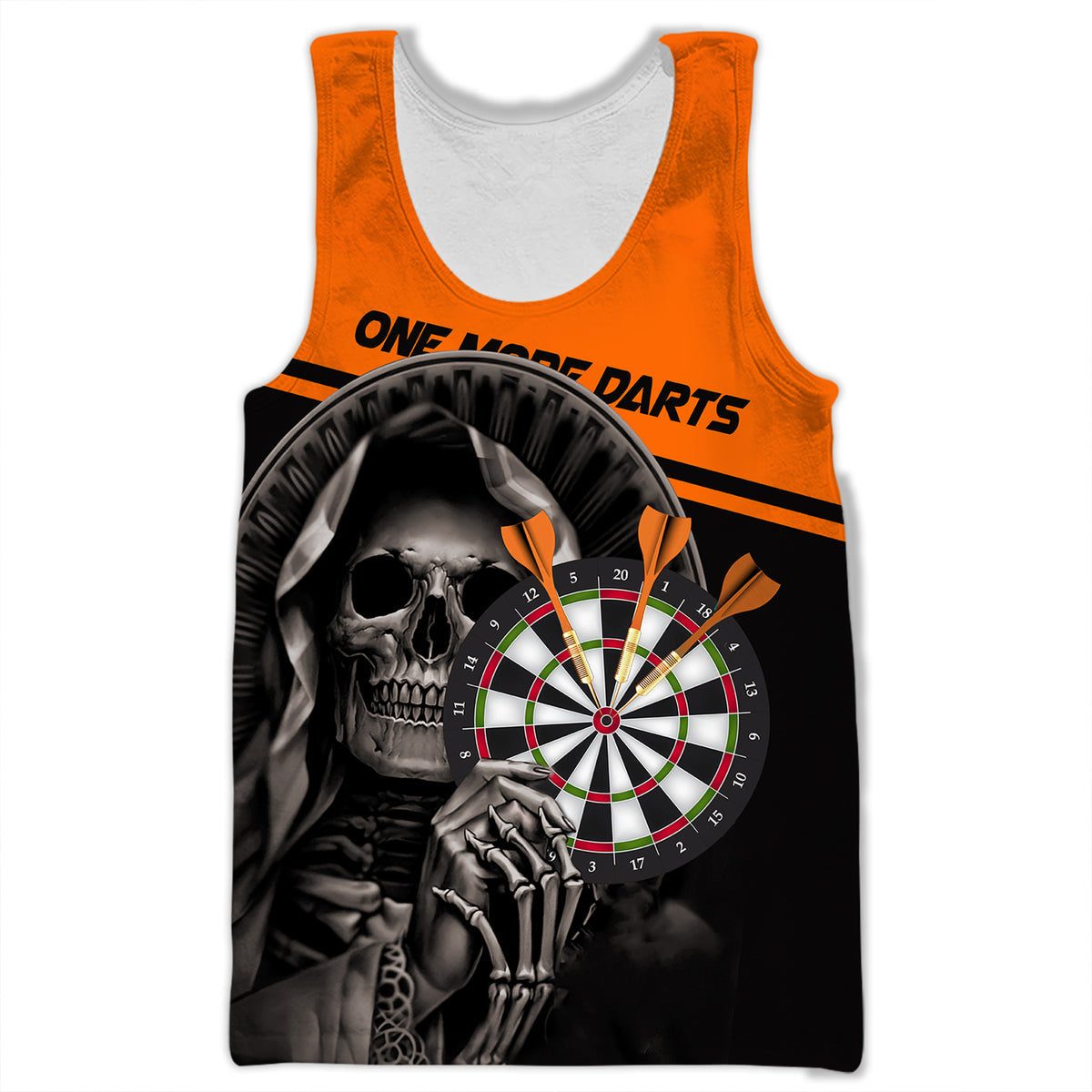 Personalized Name Skull Darts All Over Printed Unisex Shirt - LP3