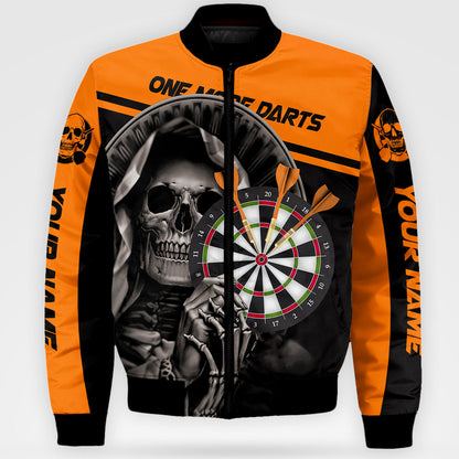 Personalized Name Skull Darts All Over Printed Unisex Shirt - LP3