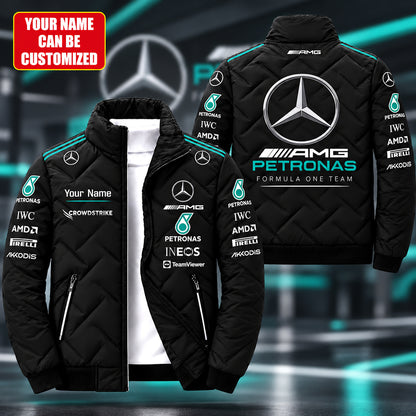 Merc Amg Petronas Cloudstrike Puffer Jacket