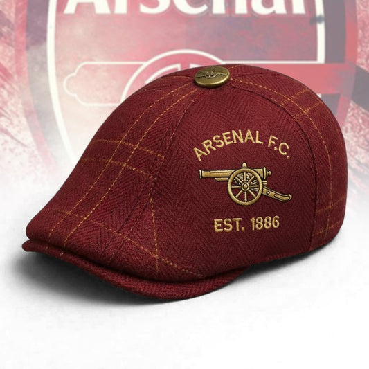 Personalized Arsenal Est 1886 Ivy Cap, Flat Cap