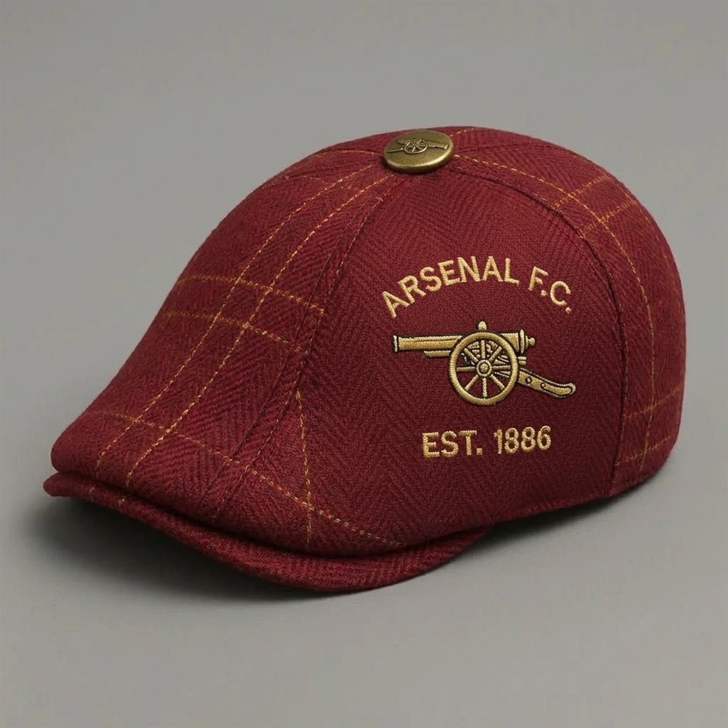 Personalized Arsenal Est 1886 Ivy Cap, Flat Cap