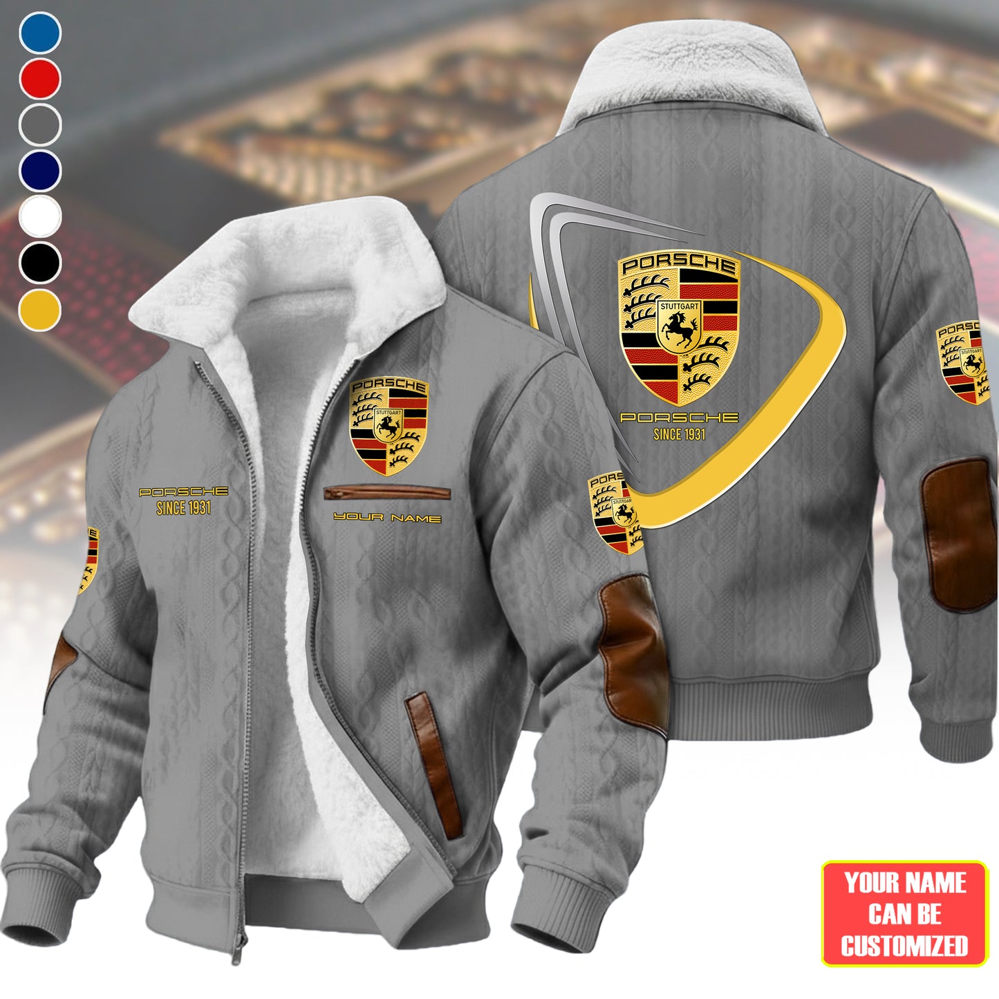 Personalized Pors Est.1931 Fleece Jacket