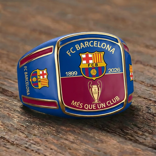 Barcelona Més Que Un Club Edition Design Ring