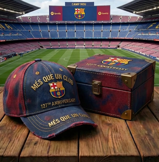 Barca FC Faded Classic Cap