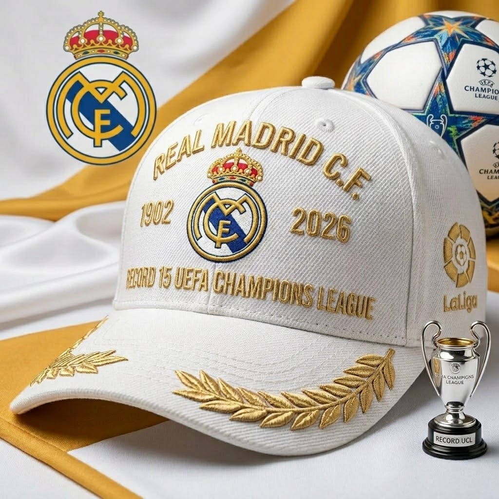 Real CF UEFA Champions League Classic Cap (1902-2026)