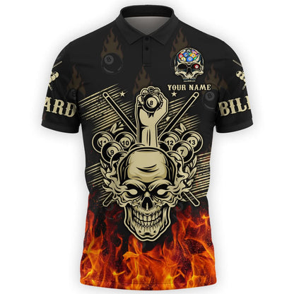 Personalized Name Billiards 3D Shirt P300505