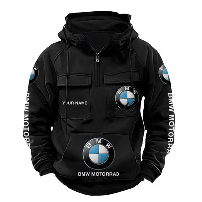 Personalized BW Motorrad Retro Cotton Hoodie