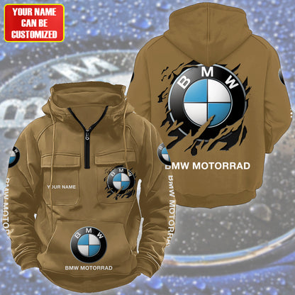 Personalized BW Motorrad Retro Cotton Hoodie