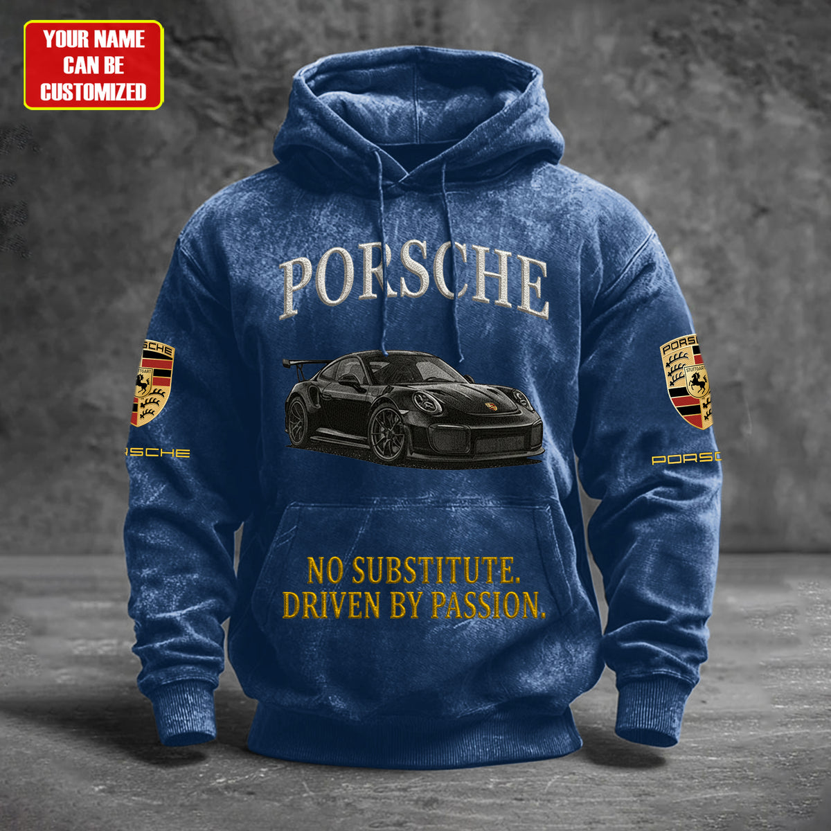 Customized Pors Driven Unisex Hoodie