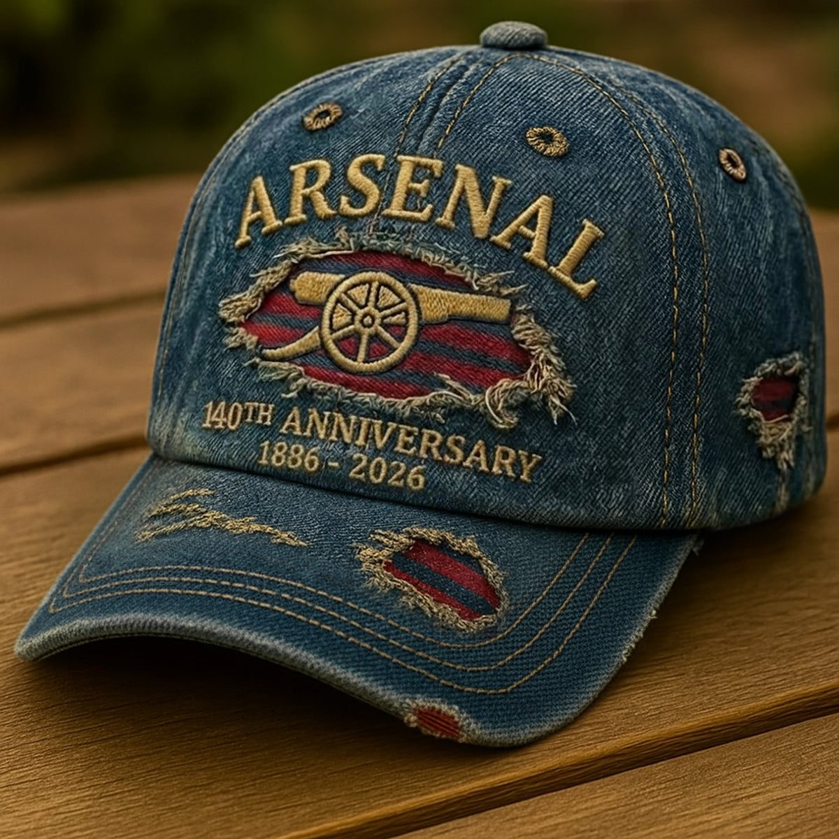 Arsenal 140th Anniversary Denim Classic Cap