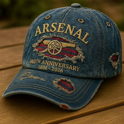 Arsenal 140th Anniversary Denim Classic Cap