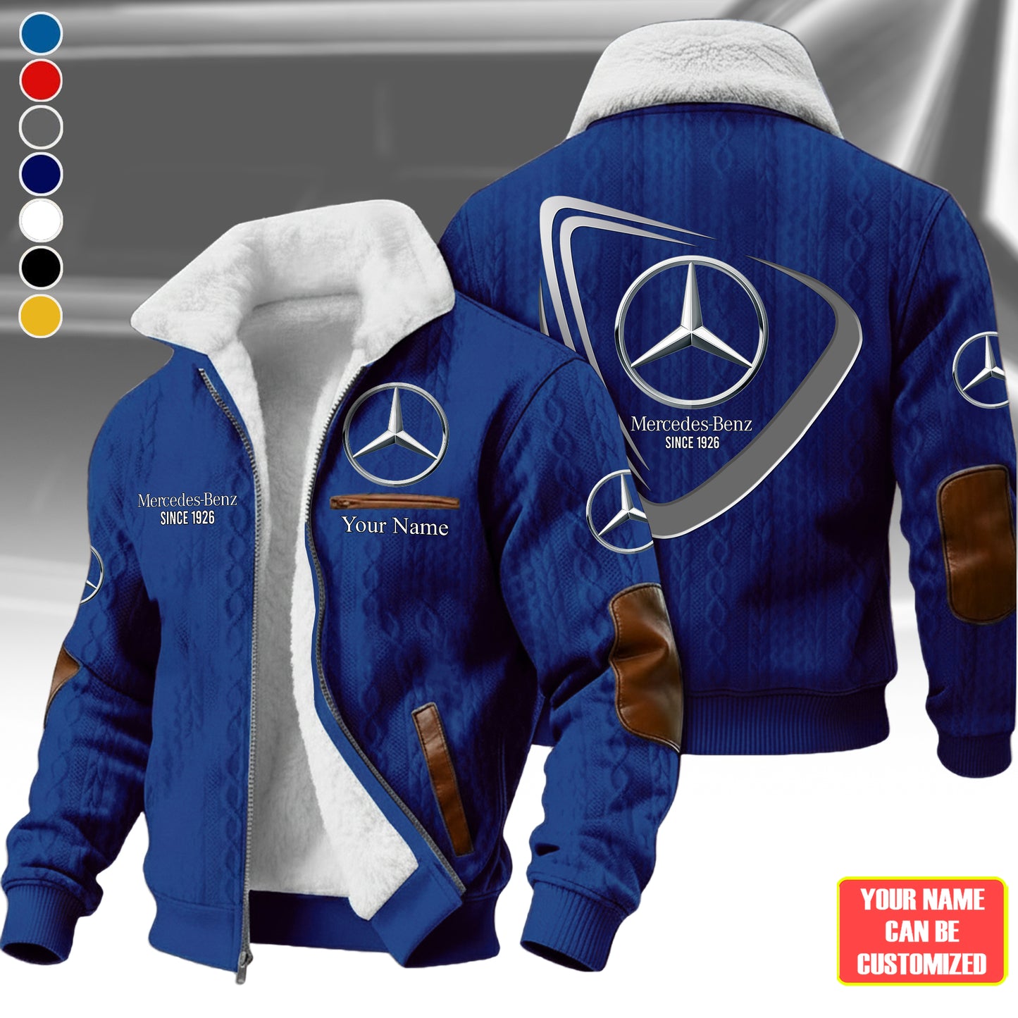 Personalized Merc Vintage Est.1926 Fleece Jacket V2