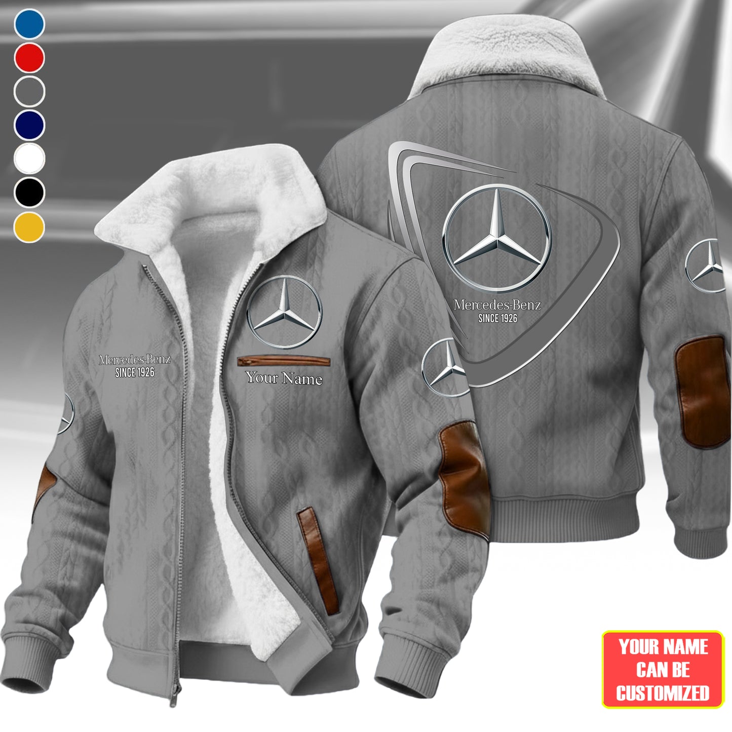 Personalized Merc Vintage Est.1926 Fleece Jacket V2