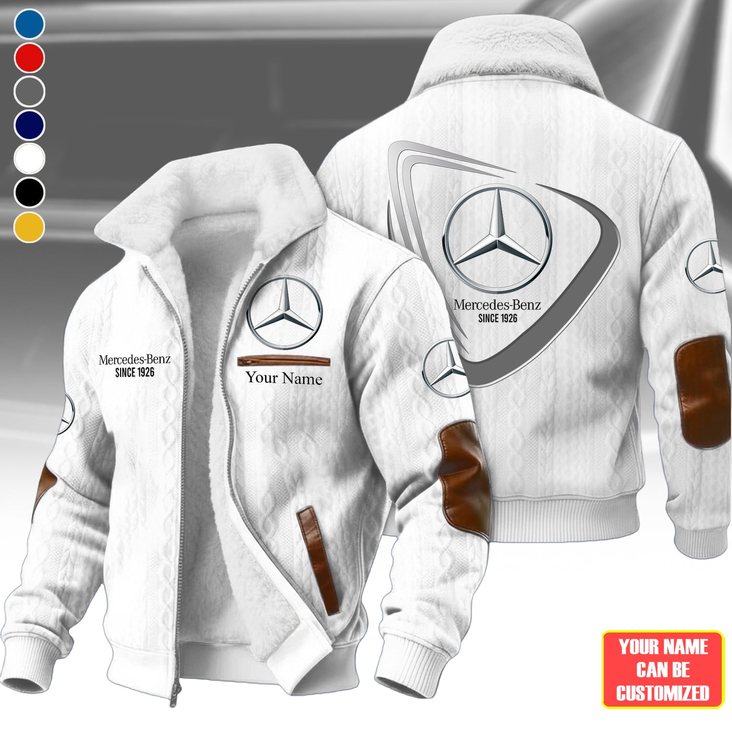 Personalized Merc Vintage Est.1926 Fleece Jacket V2