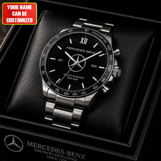 Personalized Merc 1926 Stainless Steel Watch