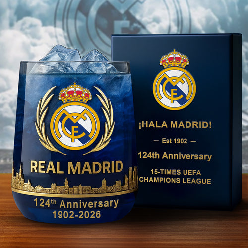 Real 142th Anniversary Whisky , Real Whiskey Glass , Holiday gift