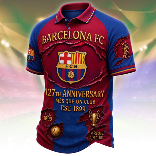 Personalized Barca FC EST 1899 3D All Over Printed Shirt