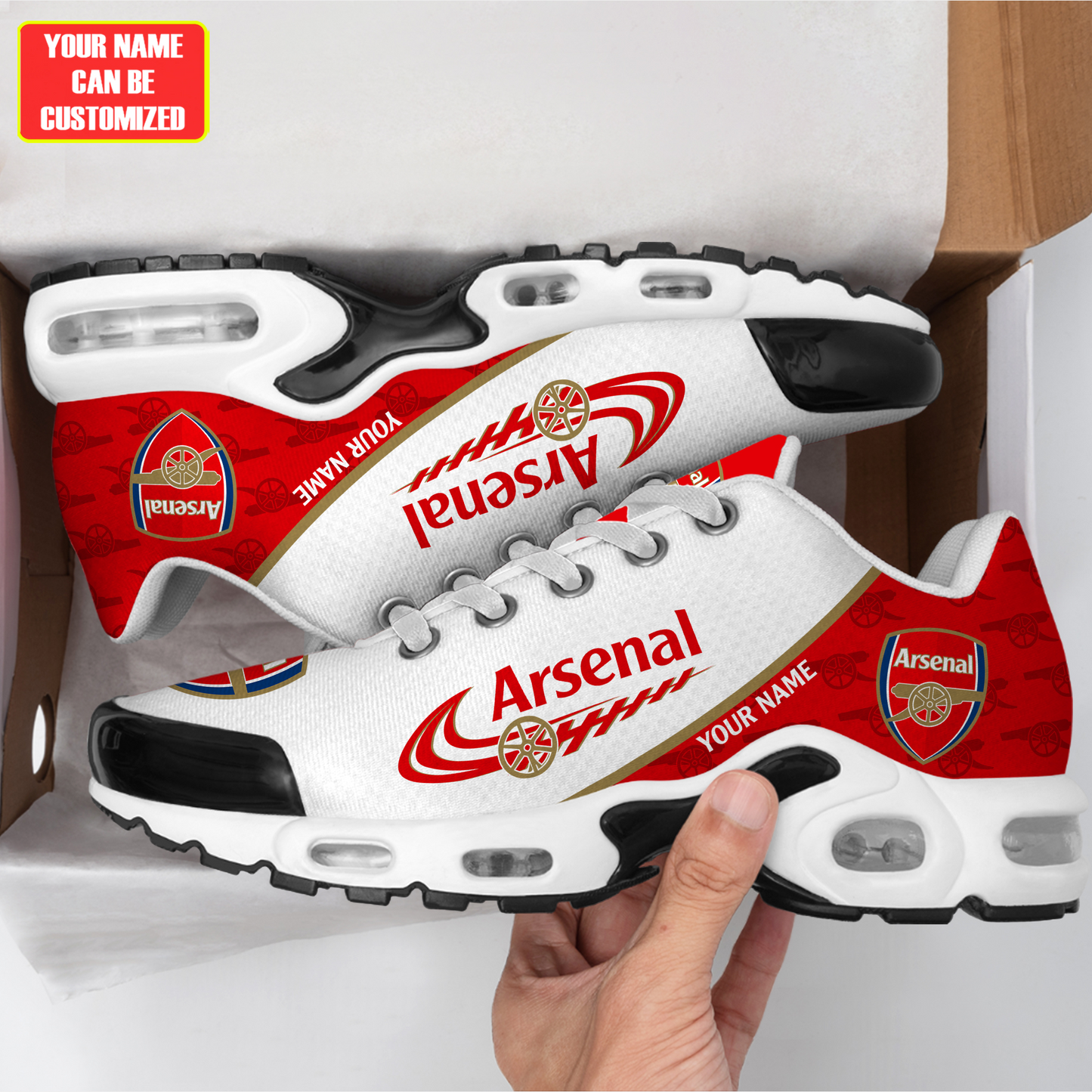 Personalized Arsenal FC Sport Air Cushion Sneaker (