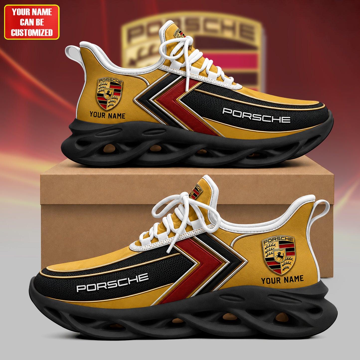 Personalized Pors 2026 Sport Chunky Custom Sneaker