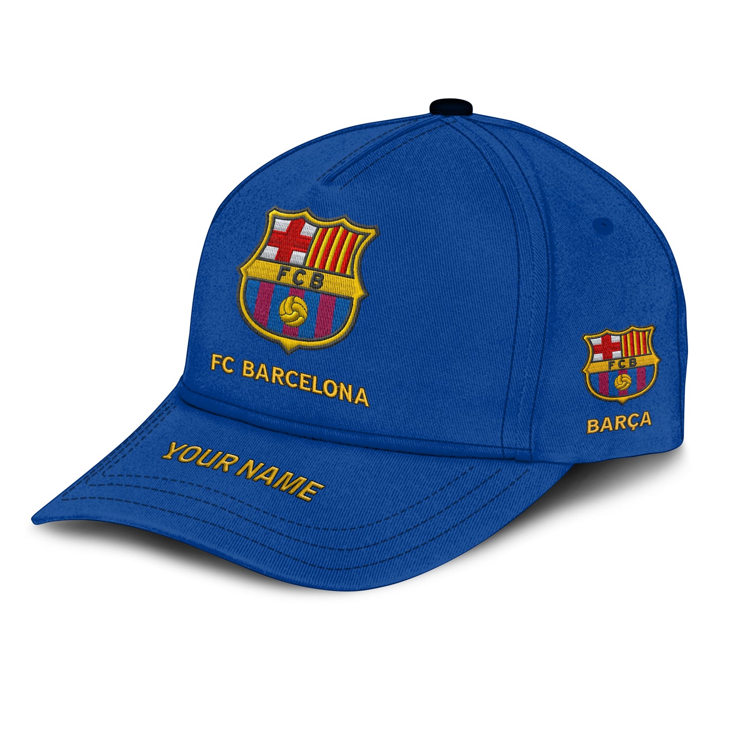 Personalized Barca Vintage Embroidery Classic Cap