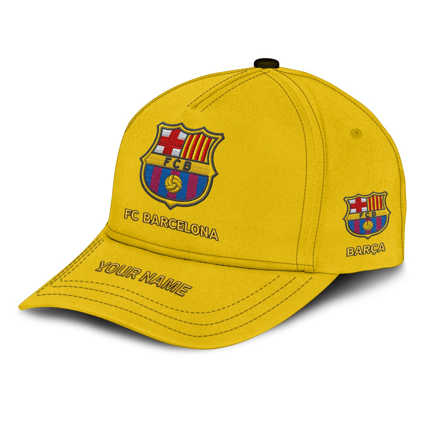 Personalized Barca Vintage Embroidery Classic Cap