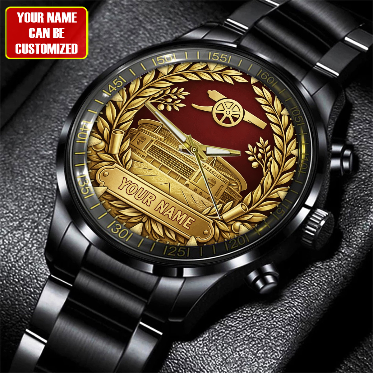 Personalized ARS Stadium Luxury Stainless Steel Watch