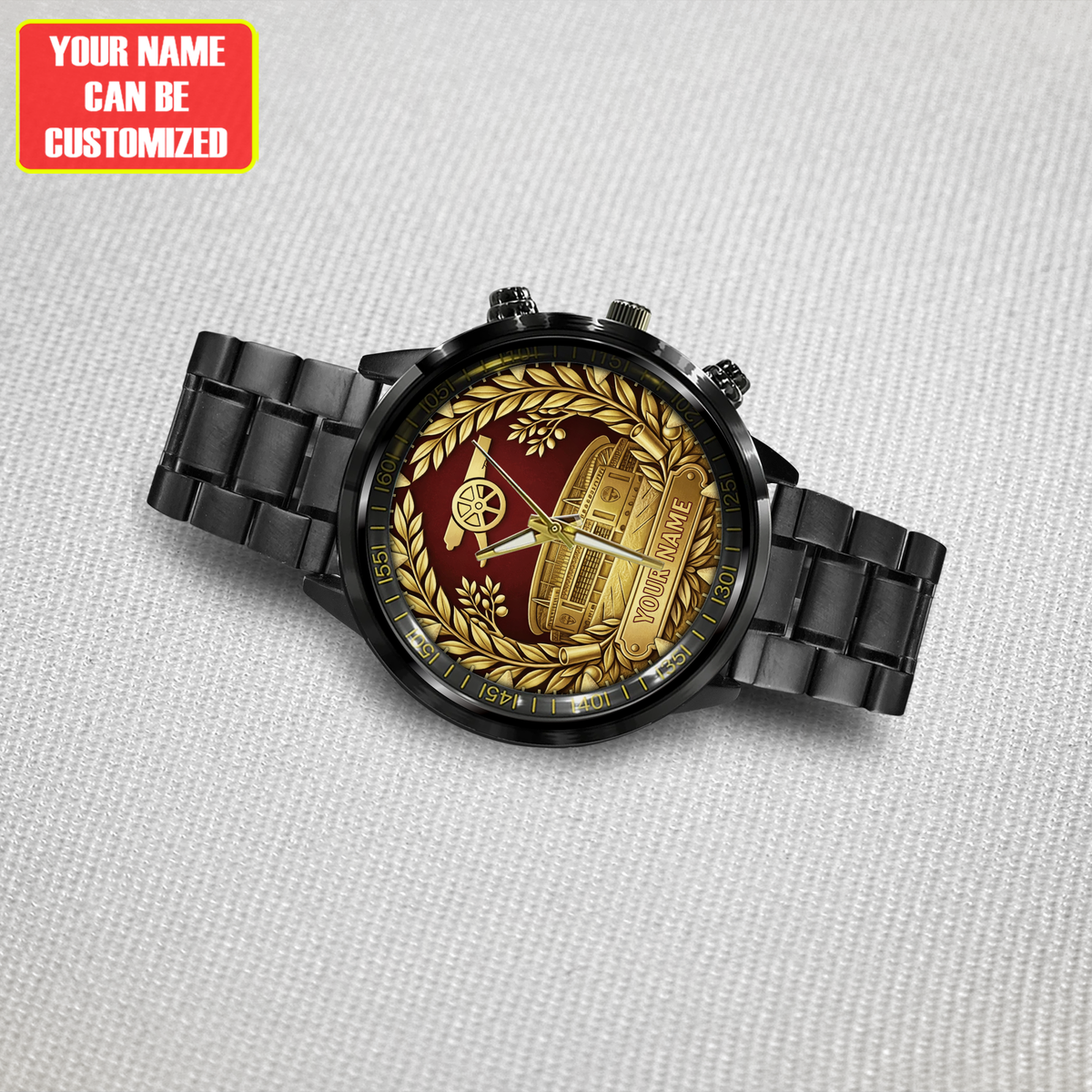 Personalized ARS Stadium Luxury Stainless Steel Watch