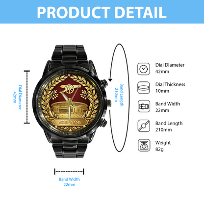 Personalized ARS Stadium Luxury Stainless Steel Watch