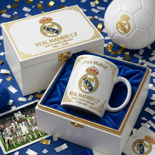 Real CF 124th Anniversary Accent Mug , Cream Mug Gifts , Holiday Gifts
