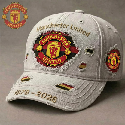 MU FC Denim Classic Cap (1878- 2026)