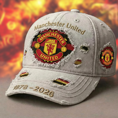 MU FC Denim Classic Cap (1878- 2026)